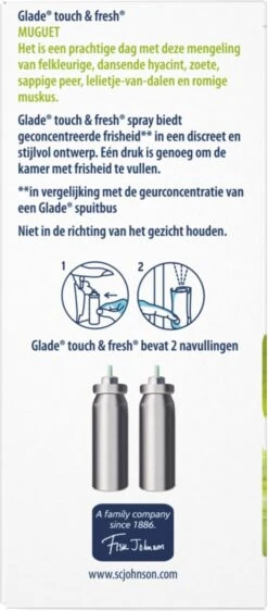 Glade By Brise Touch & Fresh Muguet Navulling - 2 Stuks 6 Glade By Brise Touch & Fresh Muguet Navulling - 2 Stuks -Winkel Voor Schoonmaakartikelen 527x1200