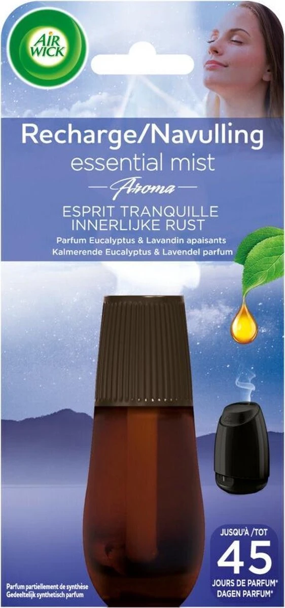 Air Wick Essential Mist Automatische Geurverspreider Luchtverfrisser - Innerlijke Rust - Navulling 6 Air Wick Essential Mist Automatische Geurverspreider Luchtverfrisser - Innerlijke Rust - Navulling - Image 6
