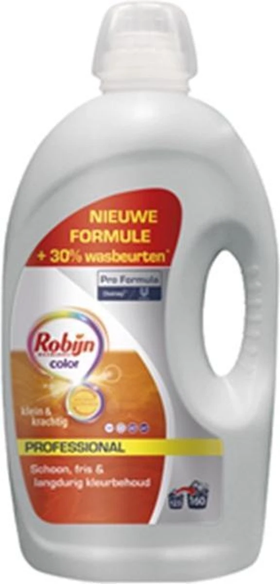 Robijn Professional Klein & Krachtig Wasmiddel Color 4,32L 2 Robijn Professional Klein & Krachtig Wasmiddel Color 4,32L - Image 2