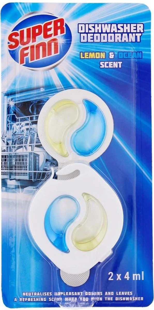 Vaatwasser Deo | Verfrisser | Citroen | 2 Stuks 1 Vaatwasser Deo | Verfrisser | Citroen | 2 Stuks