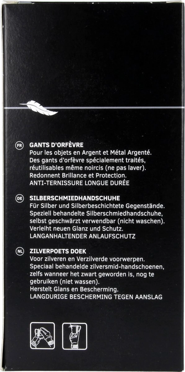 Hagerty Silver Gloves - Geïmpregneerde Handschoenen Voor Het Reinigen Van Zilver En Verzilverde Items 6 Hagerty Silver Gloves - Geïmpregneerde Handschoenen Voor Het Reinigen Van Zilver En Verzilverde Items - Image 6