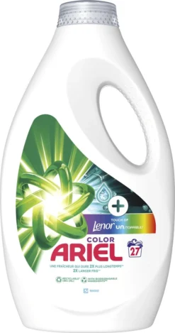 Ariel Vloeibaar Wasmiddel + Touch Van Lenor Unstoppables - 5 X 27 Wasbeurten - Voordeelverpakking -Winkel Voor Schoonmaakartikelen 632x1200 1