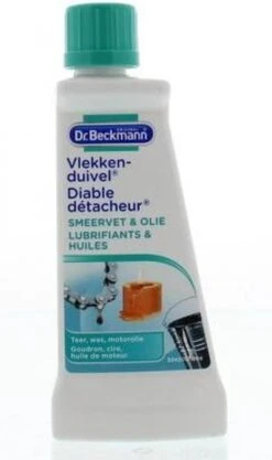 Dr. Beckmann Vlekkenduivel Smeervet & Olie 50 Ml -Winkel Voor Schoonmaakartikelen 711x1200