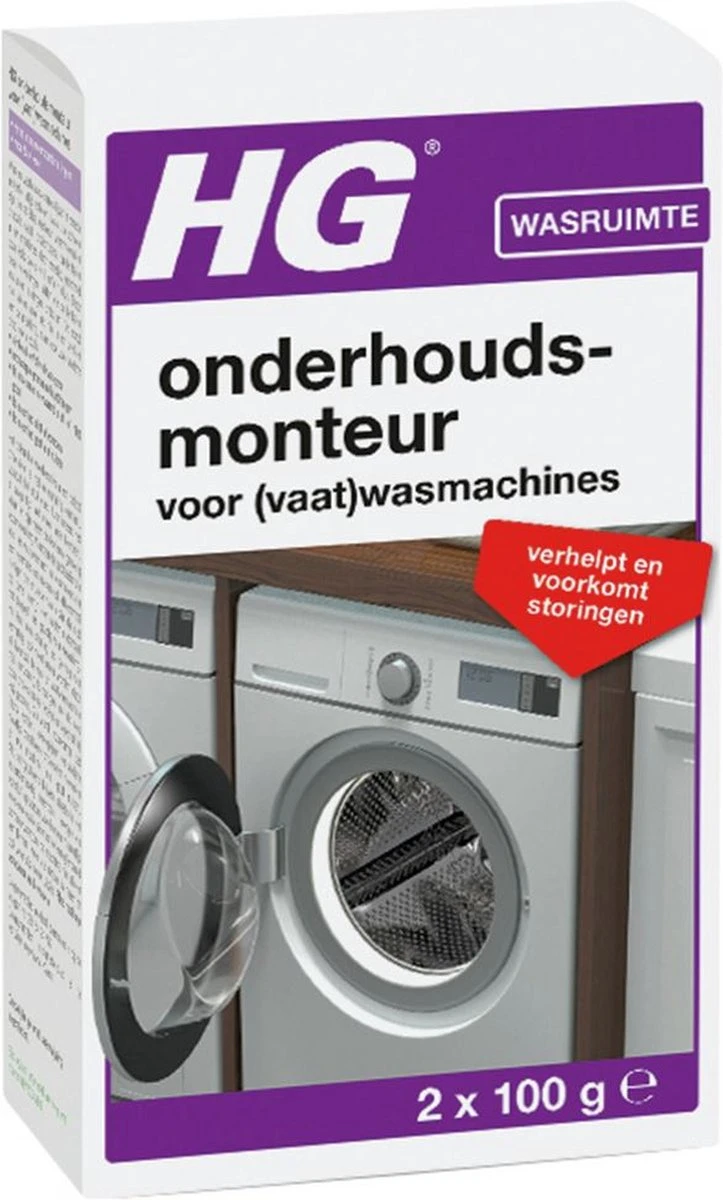 HG Onderhoudsmonteur - 2 X 100 Ml - Verhelpt En Voorkomt Storingen - Voor Een Langere Levensduur Van De Vaatwasser En Wasmachine - Biologisch Afbreekbaar 3 HG Onderhoudsmonteur - 2 X 100 Ml - Verhelpt En Voorkomt Storingen - Voor Een Langere Levensduur Van De Vaatwasser En Wasmachine - Biologisch Afbreekbaar - Image 3