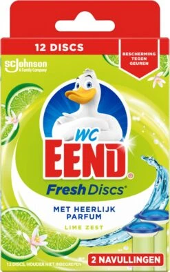 WC Eend Fresh Discs Navul Duo Lime 72 Ml -Winkel Voor Schoonmaakartikelen 752x1200