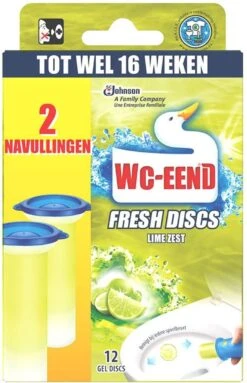WC Eend Fresh Discs Navul Duo Lime 72 Ml -Winkel Voor Schoonmaakartikelen 773x1200 2