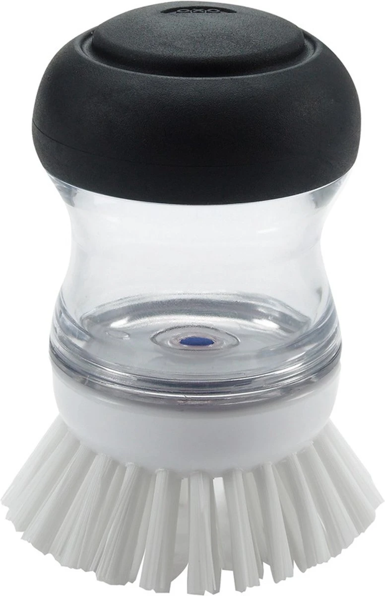 OXO Good Grips Handborstel / Afwasborstel Met Zeepdispenser 1 OXO Good Grips Handborstel / Afwasborstel Met Zeepdispenser