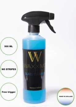 Waxximo COMBIDEAL Glasreiniger Spray + 2 Glasdoeken - Auto Ruiten Reinigen - Ramen Reiniger - Streeploze Ramen - Ruitendoek - Glansdoek -Winkel Voor Schoonmaakartikelen 850x1200 1