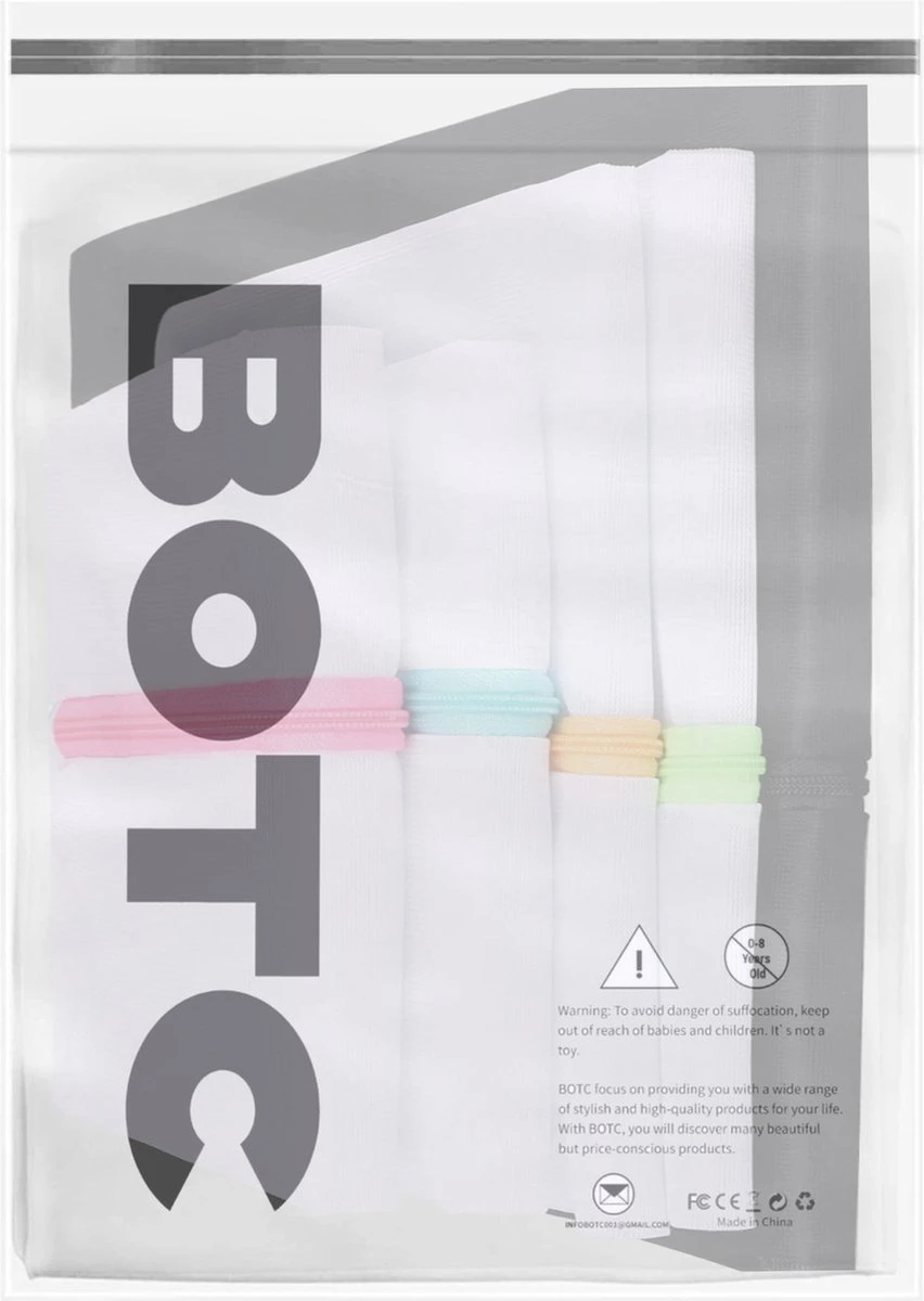 BOTC Waszakken - Wasnetten - Set Van 5 - Bescherm Je Wasgoed En Wasmachine - Transparant 6 BOTC Waszakken - Wasnetten - Set Van 5 - Bescherm Je Wasgoed En Wasmachine - Transparant - Image 6