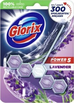 Glorix Power 5 Toiletblokken - Lavendel - 9 Stuks - Voordeelverpakking 17 Glorix Power 5 Toiletblokken - Lavendel - 9 Stuks - Voordeelverpakking -Winkel Voor Schoonmaakartikelen 861x1200