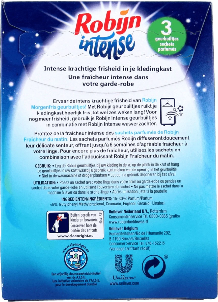 Robijn Intense Geurbuiltjes 3 Stuks 2 Robijn Intense Geurbuiltjes 3 Stuks - Image 2