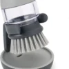Joseph Joseph Afwasborstel Palm Scrub - Incl Houder - Grijs