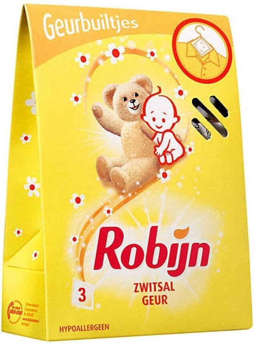 Robijn Geurbuiltje Zwitsal - 6 X 3 Stuks - Voordeelverpakking 5 Robijn Geurbuiltje Zwitsal - 6 X 3 Stuks - Voordeelverpakking - Image 5