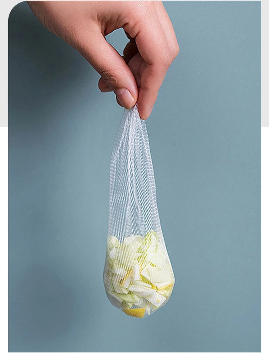 Merkloos Gootsteen Organizer - Gootsteen Afval Netje - Gootsteenontstopper -Gootsteen Zeef Netto- Sink Filter Rack Anti-Blokkeren Wegwerp-Fijne Mesh Filter Aanrecht Zeef Mesh Tas Voor Keuken- Spoelbak - Incl. 50 Netjes 8 Merkloos Gootsteen Organizer - Gootsteen Afval Netje - Gootsteenontstopper -Gootsteen Zeef Netto- Sink Filter Rack Anti-Blokkeren Wegwerp-Fijne Mesh Filter Aanrecht Zeef Mesh Tas Voor Keuken- Spoelbak - Incl. 50 Netjes - Image 8