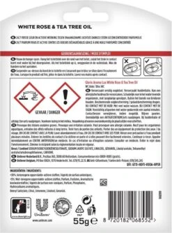 Glorix Aroma Lux Toiletblokken White Rose & Tea Tree Oil - 9 X 55g - Voordeelverpakking -Winkel Voor Schoonmaakartikelen 888x1200 1