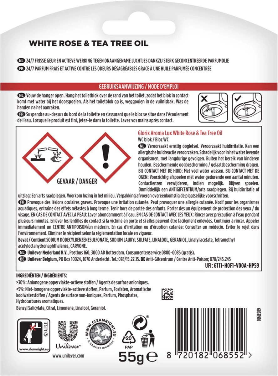 Glorix Aroma Lux Dahlia Flower & Dragonfruit - 9 Toiletblokken - Halfjaarbox - Voordeelverpakking 4 Glorix Aroma Lux Dahlia Flower & Dragonfruit - 9 Toiletblokken - Halfjaarbox - Voordeelverpakking - Image 4