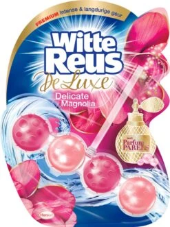 Witte Reus DeLuxe Toiletblok - Delicate Magnolia - WC Blokjes Voordeelverpakking - 10 Stuks -Winkel Voor Schoonmaakartikelen 895x1200 4
