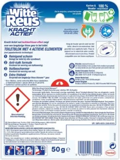 Witte Reus Kracht Actief Toiletblok - Bloesem - WC Blokjes Voordeelverpakking - 10 Stuks -Winkel Voor Schoonmaakartikelen 901x1200 2