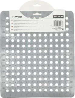 Merkloos Gootsteenmat PVC Vierkant Grijs 28 Cm 7 Merkloos Gootsteenmat PVC Vierkant Grijs 28 Cm -Winkel Voor Schoonmaakartikelen 916x1200 4