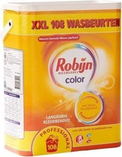 Robijn Professional - Color Wasmiddel - 108 Wasbeurten (6,15 Kg) 5 Robijn Professional - Color Wasmiddel - 108 Wasbeurten (6,15 Kg) -Winkel Voor Schoonmaakartikelen 935x1200