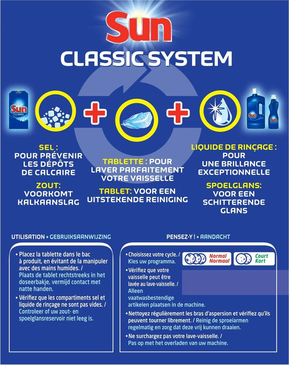 SUN® Sun Vaatwas Spoelglans - 6 X 1 L - Voordeelverpakking 4 SUN® Sun Vaatwas Spoelglans - 6 X 1 L - Voordeelverpakking - Image 4