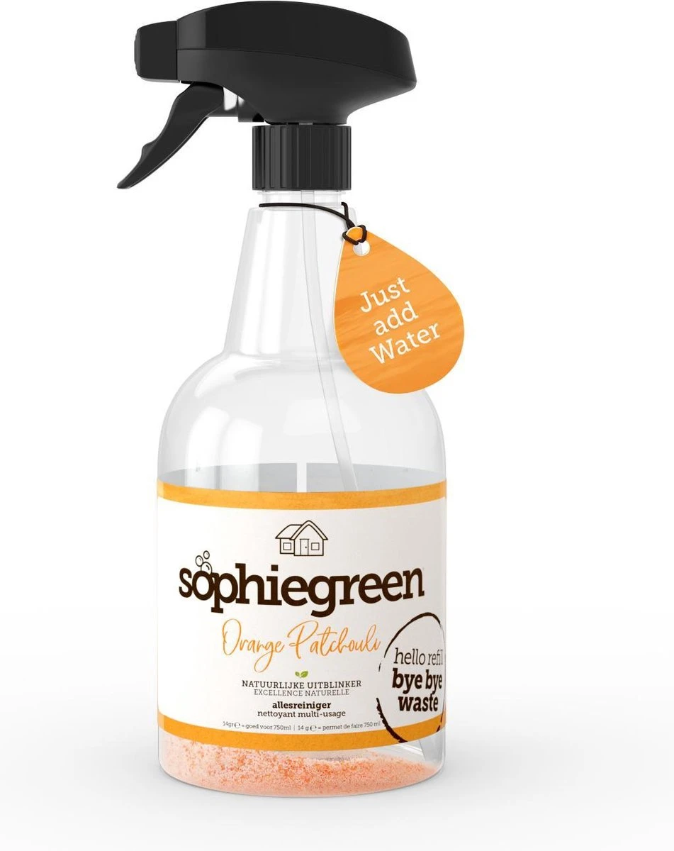 SophieGreen Full House Pakket: Allesreiniger + Keukenreiniger + Badkamerreinger + Sopje Allesreiniger 100g 3 SophieGreen Full House Pakket: Allesreiniger + Keukenreiniger + Badkamerreinger + Sopje Allesreiniger 100g - Image 3