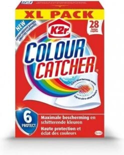 K2r Colour Catcher - Anti Kleurdoorloopdoekjes - Kleurbeschermer - 28 Stuks -Winkel Voor Schoonmaakartikelen 958x1200