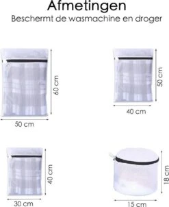Merkloos Waszakken - Wasnetten - Bescherm Je Wasgoed En Wasmachine - Packing Cubes - Travel Organizer - 7 Stuks -Winkel Voor Schoonmaakartikelen 982x1200 1